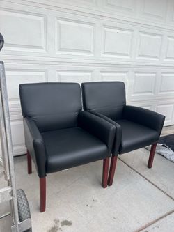 Two Matching Reception Chairs!