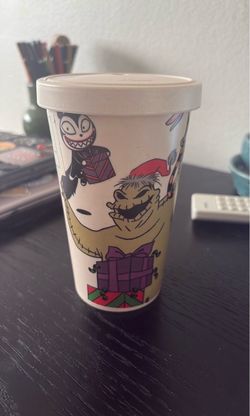 Nightmare Before Christmas Travel Cup with Lid