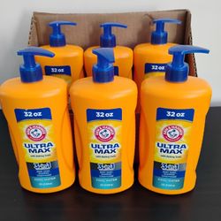 ARM AND HAMMER BODY WASH SHAMPOO 