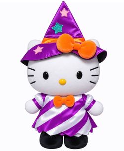 Hello Kitty Halloween Witch Plush Greeter