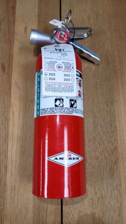 Amerex B386 Halotron I Fire Extinguisher (5lb) – Clean Agent / No Residue