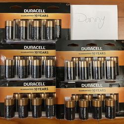 Duracell Coppertop C Batteries, 8 Count Pack