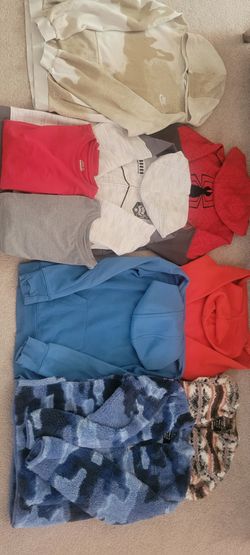Long sleeves/hoodies size 14/16