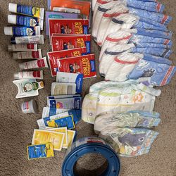 Free- diapers etc