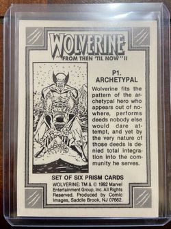 1992 Wolverine From Then Till Now Prism Set (6) Cards Marvel X-Men for Sale  in San Antonio, TX - OfferUp