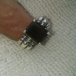 Sterling silver ring. Real Stones.