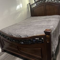 Solid Wood Bed Frame