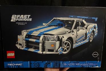 Lego Nissan skyline GT-R(R34)