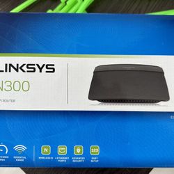 Linksys N300 Wi-Fi Wireless Router (E900)