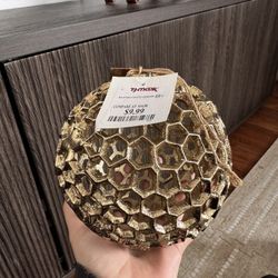 Gold Decor Ball (BRAND NEW)