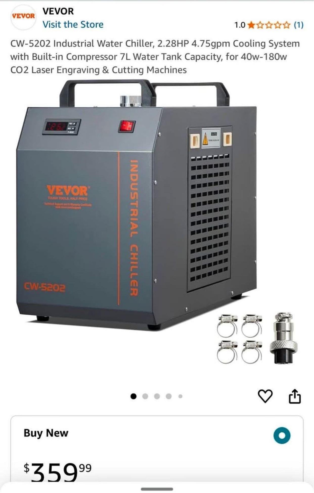 Industrial Water cooling system