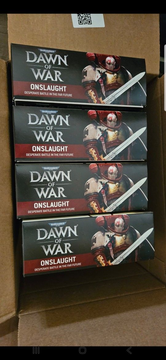 Target Dawn of War Onslaught boxes $60 Each