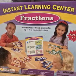 Lakeshore Learning Instant Center Fractions Grades 1 2 3
