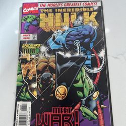 The Incredible Hulk #456 Marvel Comics 1997 🔑 1st Hulk as War (Apocalypse) VF