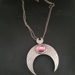 Vintage Moon Necklace