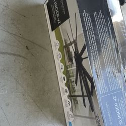 The Fanimation studio collection swinger V2 72 inch matte black ceiling fan 