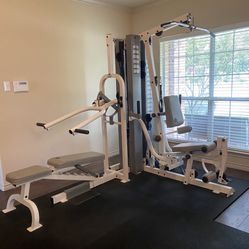 Multi-station Home Gym (30+ Exercises)