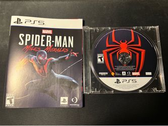PS5 Spider-man Miles Morales - Excellent No Box