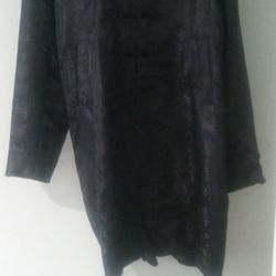 Men's Kimono Black BRAND NEW XL