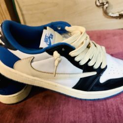 Travis Scott Fragment Air Jordan Nikes Dunks 9 1/2