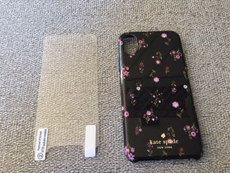 Kate Spade IPhone X case brand new with screen protector