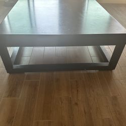 Coffetable And   Two Sofas With Ottoman. 