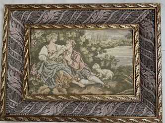 Vintage Tapestry-like Frame