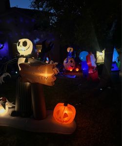 Nightmare Before Christmas Inflatabled