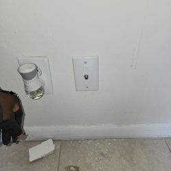 Cable Technician Installing 