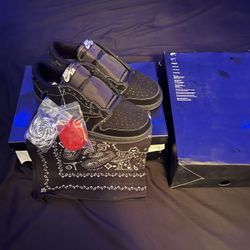 Jorden 1 Rerto Low OG SP  Travis scott BLACK Phantoms (Size 9,5) (BRAND NEW).