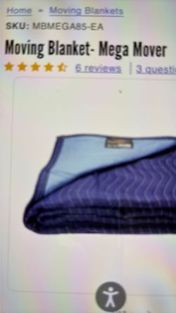 Moving blanket mega mover