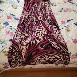 Dresses and Purple Cotton blouse 
