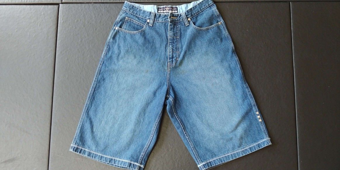 PURE PLAYAZ jean shorts MEN'S size 32 - Vintage Denim Hip Hop Clothing