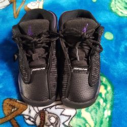 Toddler Jordan 13 Court Purple 7c