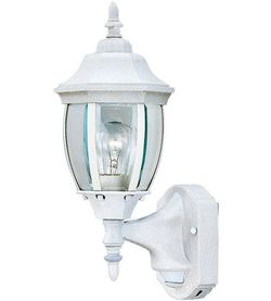 Designers Fountain 2420MD-WH Tiverton White Outdoor Motion Detector