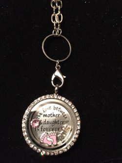 Beautiful custom made charm locket necklace!
