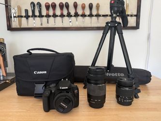 Canon EOS Rebel T7 DSLR Camera Bundle