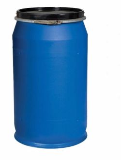 55 gallon plastic open top drum