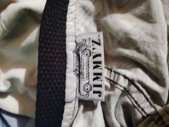 JIMMY - Z board shorts 🩳 mostly white and black