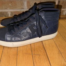 Mens 12.5 G/FORE Men's Quarter G Debossed Chukka Shoes Twilight Blue Golf shoes p/u Jamison PA