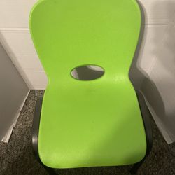 Lifetime Kids Steel Framed Indoor/Outdoor Stacking Chair, Lime Green, Ages 3-9 