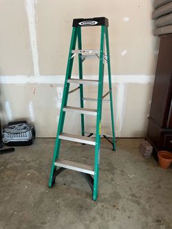 6 foot Werner Fiberglass Ladder