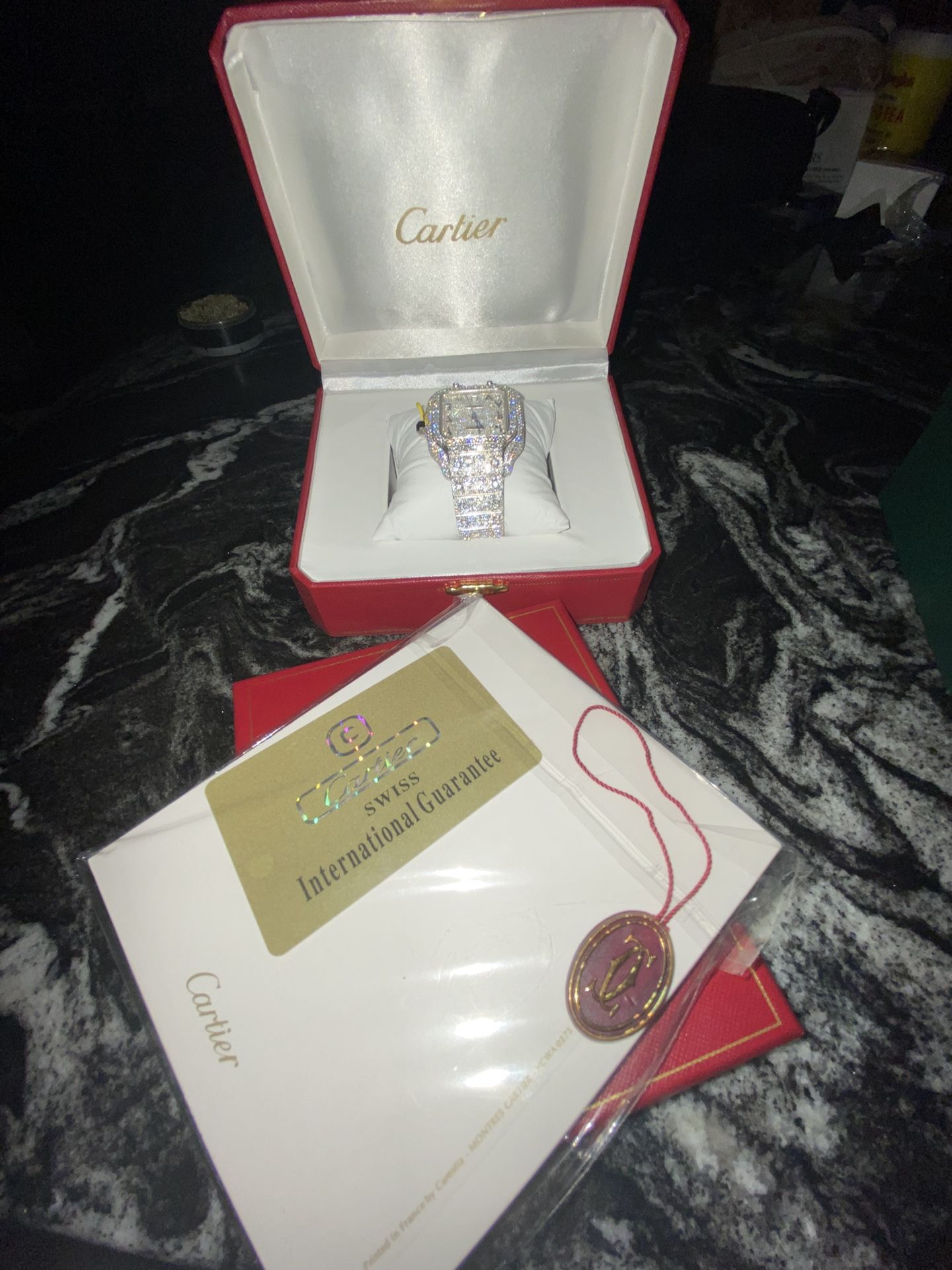VVS Hand Laid Custom Watch