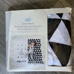 Baby Monthly Growth Milestones Blanket