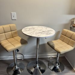 Bistro Table And Stools 