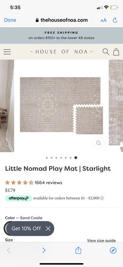 Foam Play Mat - Little Nomad / House Of Noa Playmat for Sale in Seattle, WA  - OfferUp