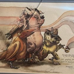 Decor (picture) - Never Teach A Pig To Sing