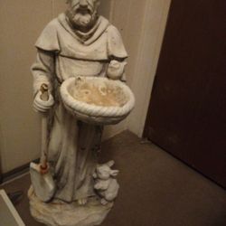 Saint Francis Birdbath
