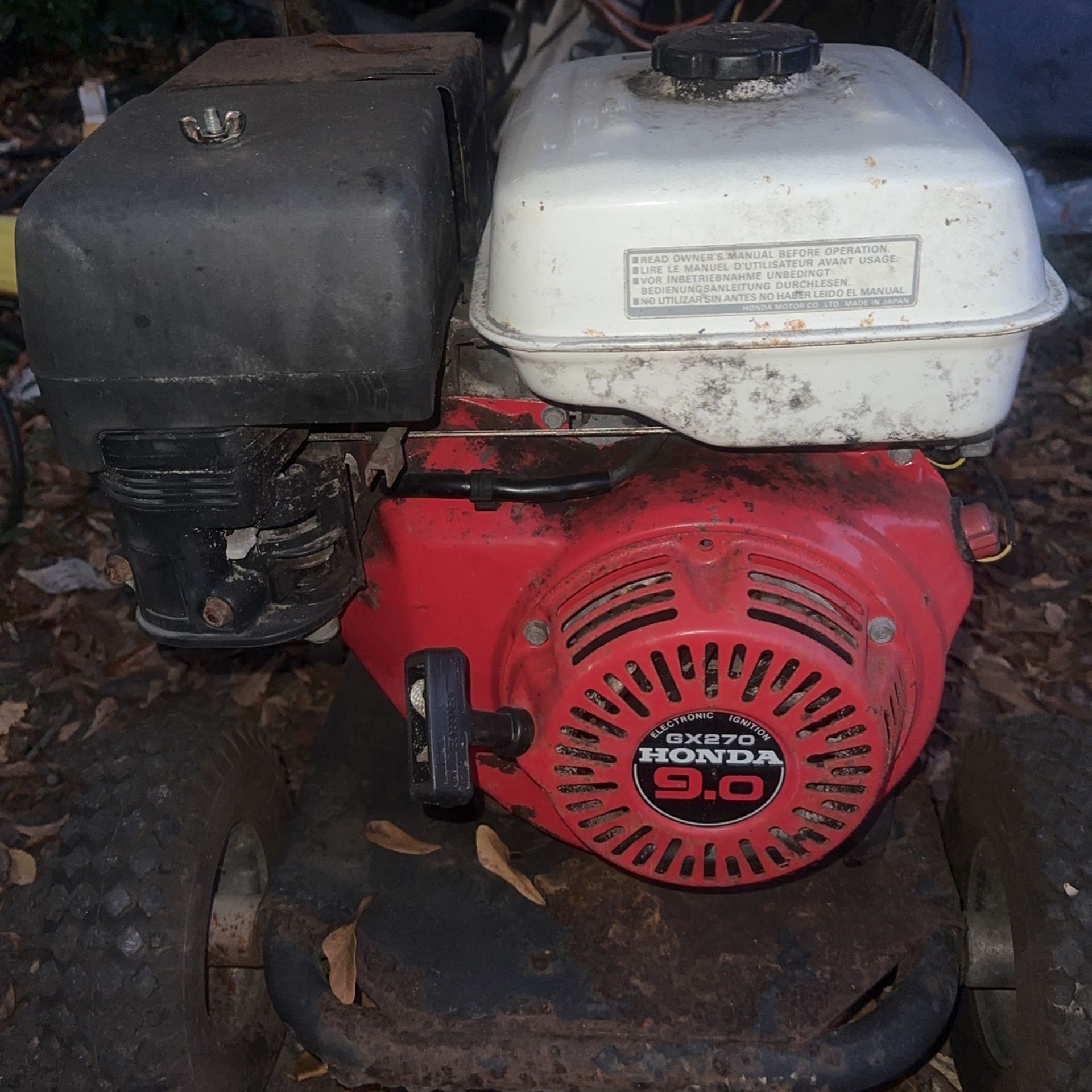Honda Gx270 9.0
