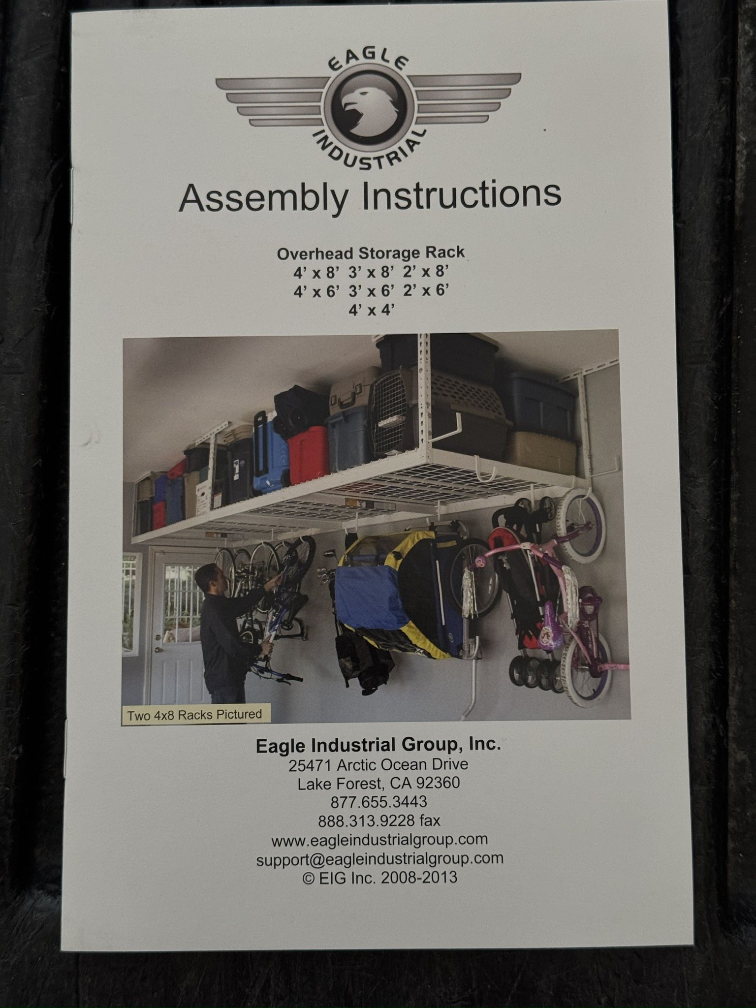 Overhead Garage Storage Racks
